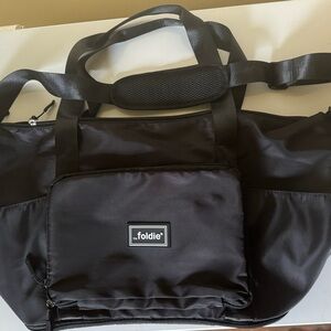 The Original Foldie 4.0 travel bag- BLACK